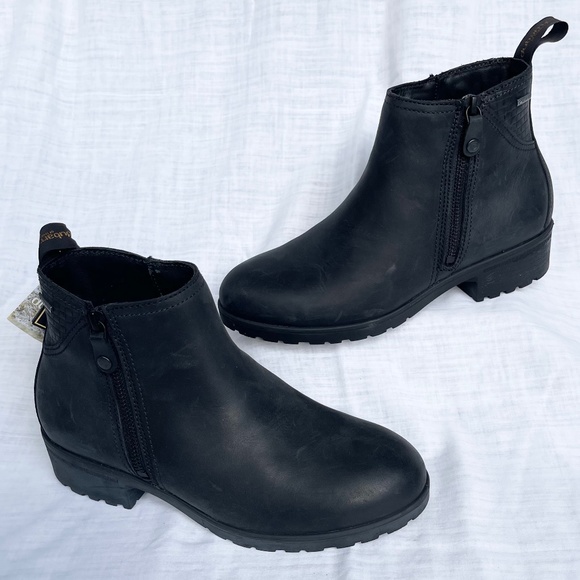 Dubarry of Ireland Carlow Black Leather GORTEX Ankle Boots EU 38 US 7 NWT - Picture 4 of 8